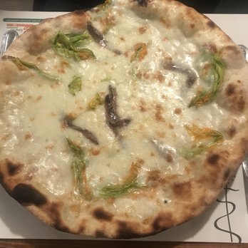 Emma Pizzeria - Squash blossoms and anchovies - Pizza Near Me - Rome, RM