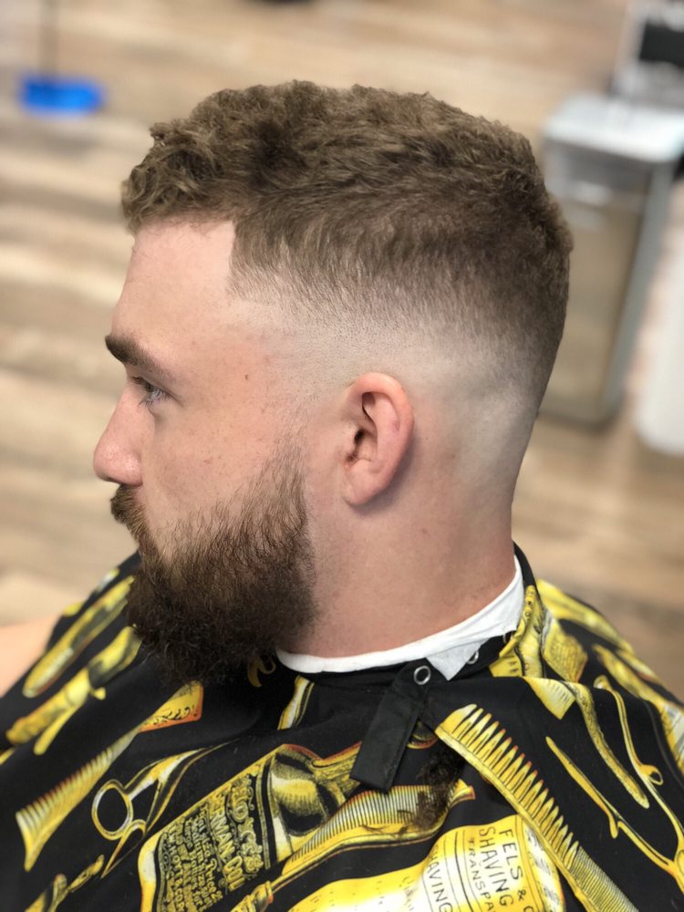 Mr. Golden Scissors Logo