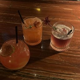 Cocktails at Boardners prior to an event next door.