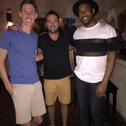 Todos Santos - Photo with Raul on our last night in Tulum.