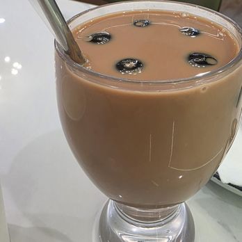 Uncle Cha Fusion Cafe - Milk tea w grass jelly boba - Asian Fusion Near Me - Milpitas, California Uncle Cha Fusion Cafe - Milk tea w grass jelly boba - Asian Fusion Near Me - Milpitas, California