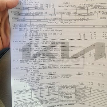 Capitol Kia - Charged me for the Uninstaller windshield whippers - Car Dealers Near Me - San Jose, California