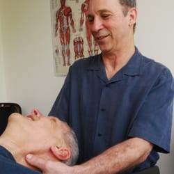 Westside Family Chiropractic - Rick getting adjusted Dr. Steve.
