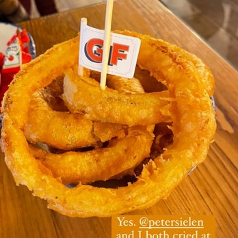 Berties Proper Fish & Chips - Gluten free onion rings - Fish & Chips Near Me - Edinburgh, EDH