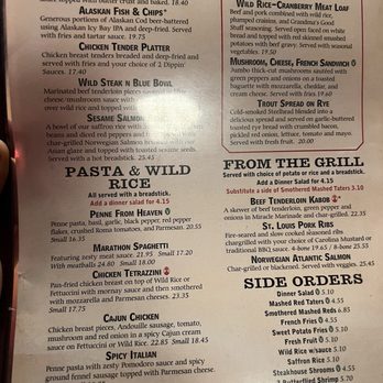Grandma’s Saloon & Grill - Canal Park - Menu 2/2 as of August 2026 - American Near Me - Duluth, Minnesota Grandma’s Saloon & Grill - Canal Park - Menu 2/2 as of August 2026 - American Near Me - Duluth, Minnesota