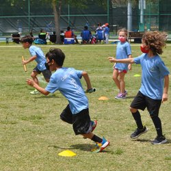 Weekend PE - Relay Race during Field Day