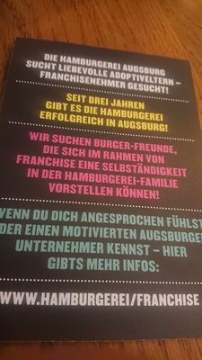 Menu photo 3 Hamburgerei Augsburg Augsburg, BY Menu photo 3 Hamburgerei Augsburg Augsburg, BY