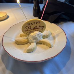 My Birthday dessert