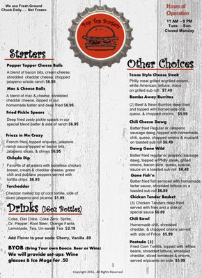 Menu photo 4 Pop Top Burgers Webster, TX Menu photo 4 Pop Top Burgers Webster, TX