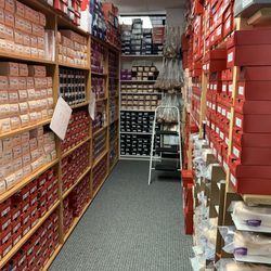 Onstage Dancewear - This is only some of our extensive shoe storage!