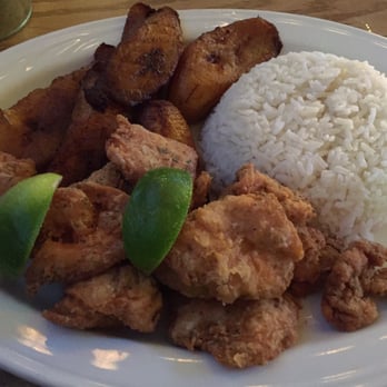 Tropical Cabana - Chicharron chicken with rice and beans and marudos. So much food and great prices! - Spanish Near Me - Orlando, Florida Tropical Cabana - Chicharron chicken with rice and beans and marudos. So much food and great prices! - Spanish Near Me - Orlando, Florida