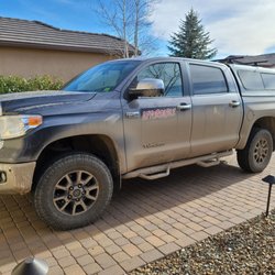 Affordable Appliance Repair - Dwayne works so hard he hasn't has a chance to wash his truck since the snow in the Prescott area