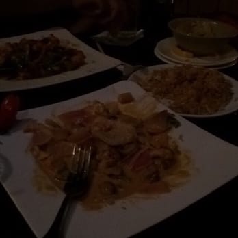 Cloud 9 Asian Bistro - Very bad picture - the two entrees we got .. Mango spicy chicken which was not spicy and the other entree was Thai curry chicken - Japanese Near Me - Duluth, Minnesota Cloud 9 Asian Bistro - Very bad picture - the two entrees we got .. Mango spicy chicken which was not spicy and the other entree was Thai curry chicken - Japanese Near Me - Duluth, Minnesota