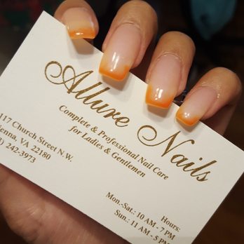 Allure Nails - Colour-changing acrylics - Nail Salons Near Me - Vienna, Virginia