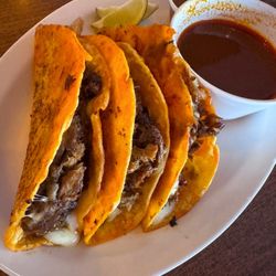 CJ's Pizza Bar and Grill - Quesabirria Tacos