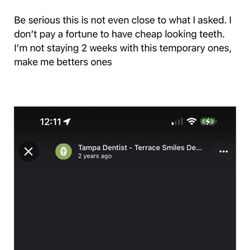 Email of me telling them my temporaries don't look like the ones I approved