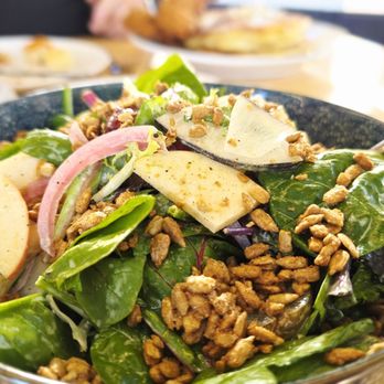 Dirty Birds - Today's salad selection with toasted seasame seeds - Fast Food Near Me - Omaha, Nebraska