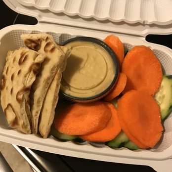 Olympic Cafe - Hummus with half and half. - Mediterranean Near Me - San Diego, California Olympic Cafe - Hummus with half and half. - Mediterranean Near Me - San Diego, California