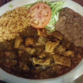 Las Isabelas - Chili Colorado dinner..good flavor but really spicy!! - Mexican Near Me - Morgan Hill, California