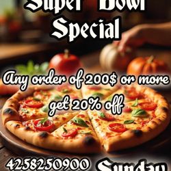 Super bowl Sunday special