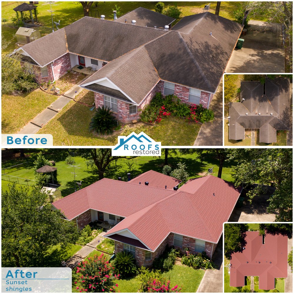 Slide of Roofs Restored