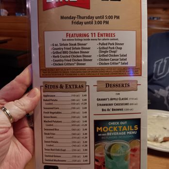 Texas Roadhouse - Early dine menu - Barbeque Near Me - Buford, Georgia Texas Roadhouse - Early dine menu - Barbeque Near Me - Buford, Georgia