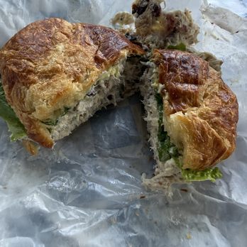 The Grove Roadside Deli - Homemade chicken salad on a croissant. - Salad Near Me - Sumterville, Florida The Grove Roadside Deli - Homemade chicken salad on a croissant. - Salad Near Me - Sumterville, Florida