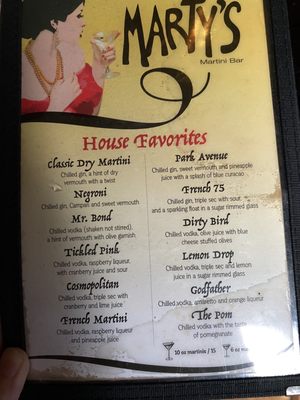 Marty's Martini Bar by null