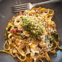 Cowhorn Kitchen & Wine - Lamb ragu. Very good.