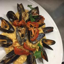 La Vache sur le Toit - Risotto aux moules