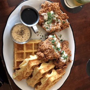 Moonshine Grill - Chicken and waffles - Southern Near Me - Austin, Texas