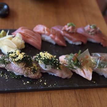 Momotaro - Kumamoto Beef to Hotate, Akami to Negi Toro, otoro, CHUTORO - Sushi Bars Near Me - Chicago, Illinois Momotaro - Kumamoto Beef to Hotate, Akami to Negi Toro, otoro, CHUTORO - Sushi Bars Near Me - Chicago, Illinois