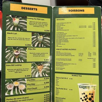 Pho 14 Opera - Menu - Vietnamese Near Me - Paris, 75 Pho 14 Opera - Menu - Vietnamese Near Me - Paris, 75