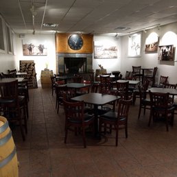 Nice indoor seating, can also be reserved for parties. Nice indoor seating, can also be reserved for parties.