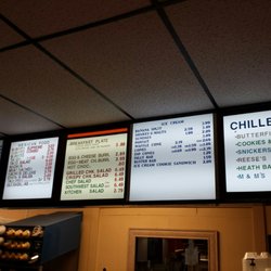Dairy Freeze - Menu board as of 8/21/2017.