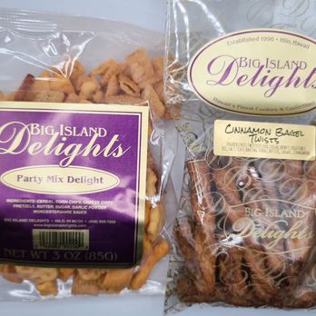 Big Island Delights - Party Mix Delight, Cinnamon Bagel Twists - Gift Shops Near Me - Hilo, Hawaii Big Island Delights - Party Mix Delight, Cinnamon Bagel Twists - Gift Shops Near Me - Hilo, Hawaii