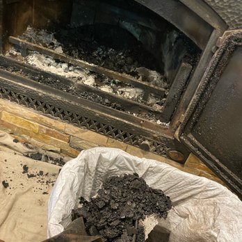 Horizon Chimney Sweep - Here I am cleaning out the fire box after a very needed sweep! - Chimney Sweeps Near Me - Woodland, Washington Horizon Chimney Sweep - Here I am cleaning out the fire box after a very needed sweep! - Chimney Sweeps Near Me - Woodland, Washington