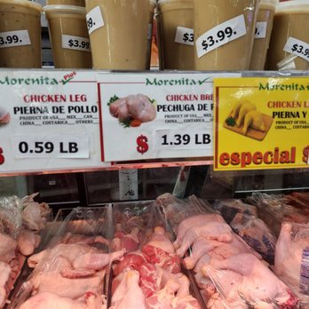 Morenita Plus - a display of chicken legs - International Grocery Near Me - Slidell, Louisiana Morenita Plus - a display of chicken legs - International Grocery Near Me - Slidell, Louisiana