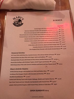 Menu photo 6 Mary's Fish Camp New York, NY Menu photo 6 Mary's Fish Camp New York, NY