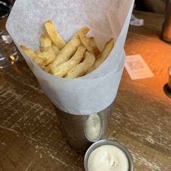 Au Cheval - French fries with garlic aioli - Bars Near Me - Chicago, Illinois