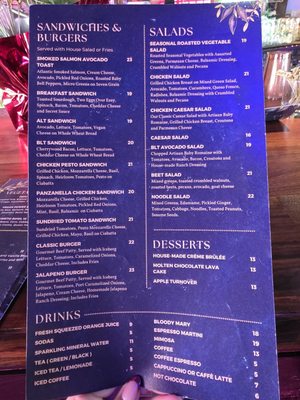 Menu photo 2 Blue Birdy West Hollywood, CA