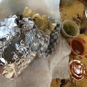 Quesadilla Way - Sausage burrito with red and green Chile. - Tacos Near Me - Albuquerque, New Mexico
