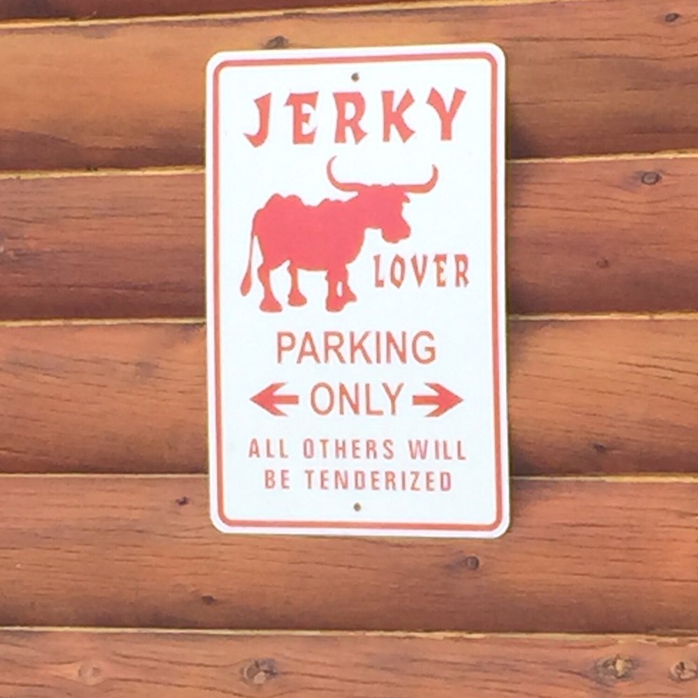 Rays Jerky - Parking lot sign. - Specialty Food Near Me - Montrose, Colorado Rays Jerky - Parking lot sign. - Specialty Food Near Me - Montrose, Colorado