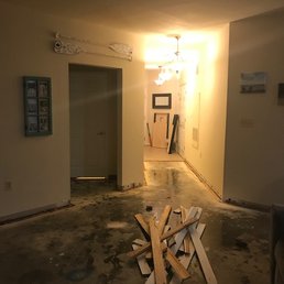 a room that is being remodeled