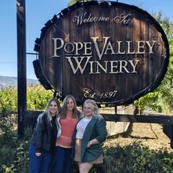 Beau Wine Tours - Pope Valley Winery was super special. We brought our lunch and ate it at the top of their wine cave. AMAZING experience