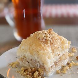 Namli Mediterranean & Turkish Cuisine - Baklava w Milk & Turkish Tea