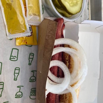 Shake Shack - This is what I got...no Chicago style at this location, this sucks! - Burgers Near Me - Carlsbad, California