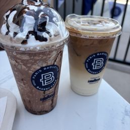 The Caramel Macchiato and Mocha Frappe The Caramel Macchiato and Mocha Frappe