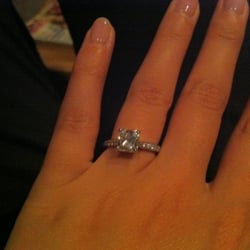 Stephan's Fine Jewelry - Our engagement ring from Stephan's...made for me while I was abroad in Qatar (near Dubai)