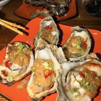 Tipsy Nine - Oysters so buttery - Chinese Near Me - Houston, Texas
